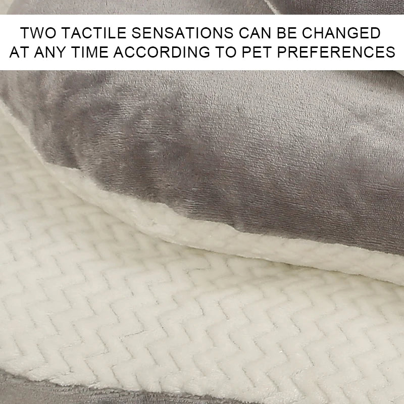 Medium Dog Bed Thicken Soft Cushion Removable Washable Dog Sleeping Mat Pet Warm Sleeping Mattress Winter Kennel Floor Mats