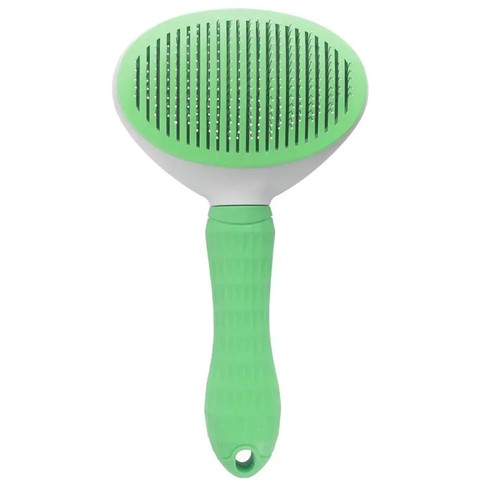 Cat Brush Remove Hair Pet Hair Removal Comb for Cats Non-slip Grooming Brush Stainless Steel Dog Combs Brushes Cat Accessories