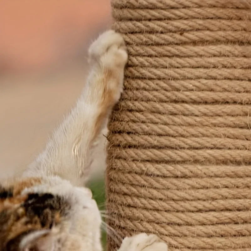 1pc-10mNatural Sisal Rope Cat Scratcher Rope Tree Scratching DIY Toy Paw Claw Furniture Protector Scratching Post Cat Accessorie