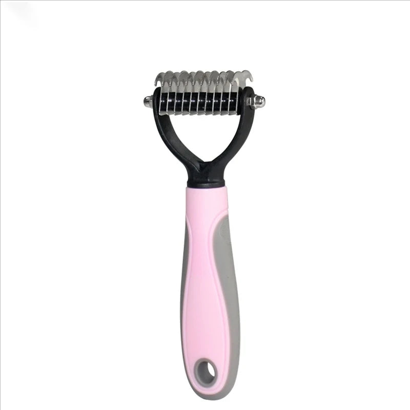 Pet Cat Hair Removal Comb Brush Dog Grooming Shedding Tools Puppy Hair Shedding Trimmer Pet Fur Trimming Dematting Deshedd Combs