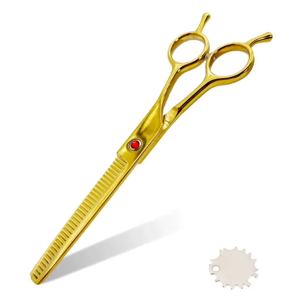 Pet Grooming Scissors   7inch Right and Left Hand Curved Scissors For Dog Grooming