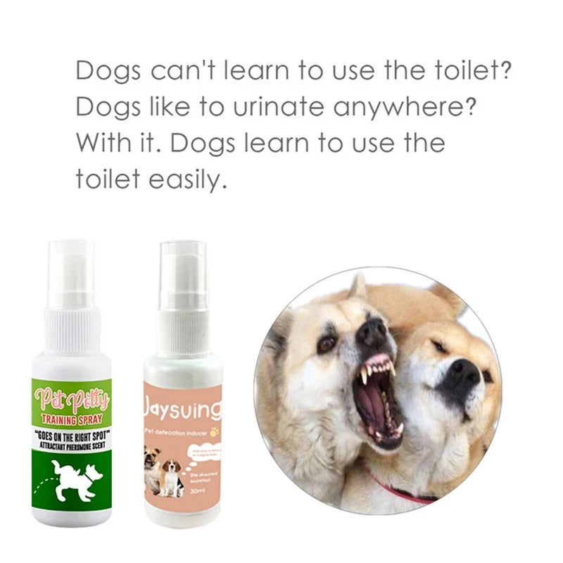 30ml Pet Dog Potty Training Aid Spray Potty Trainer Corrector Guide Pet To Pee At Fixed Spot Urinate Trainer For Dog Cat Puppy