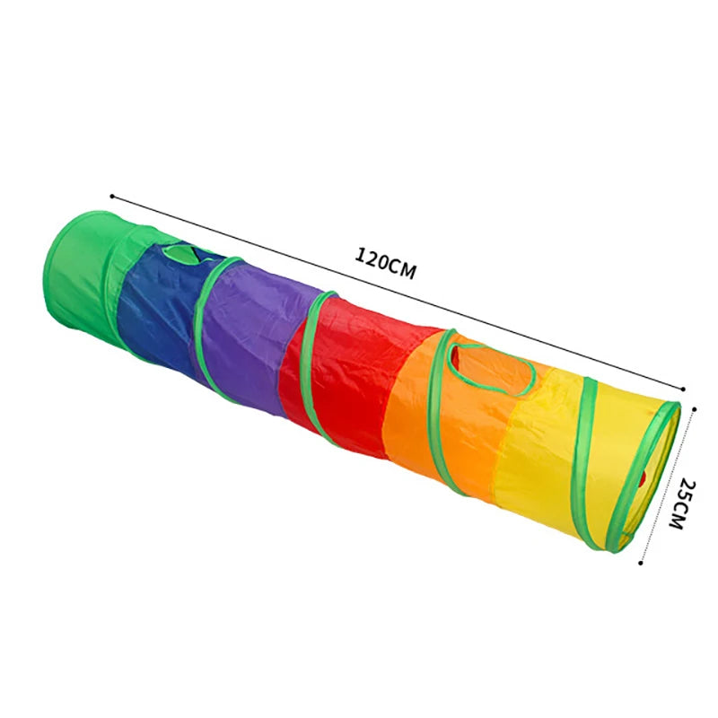 Cat Tunnel Tube Foldable Cat Toys Kitty Training Interactive Fun Toy Tunnel Bored for Puppy Kitten Pet Supplies Cat Accessorie