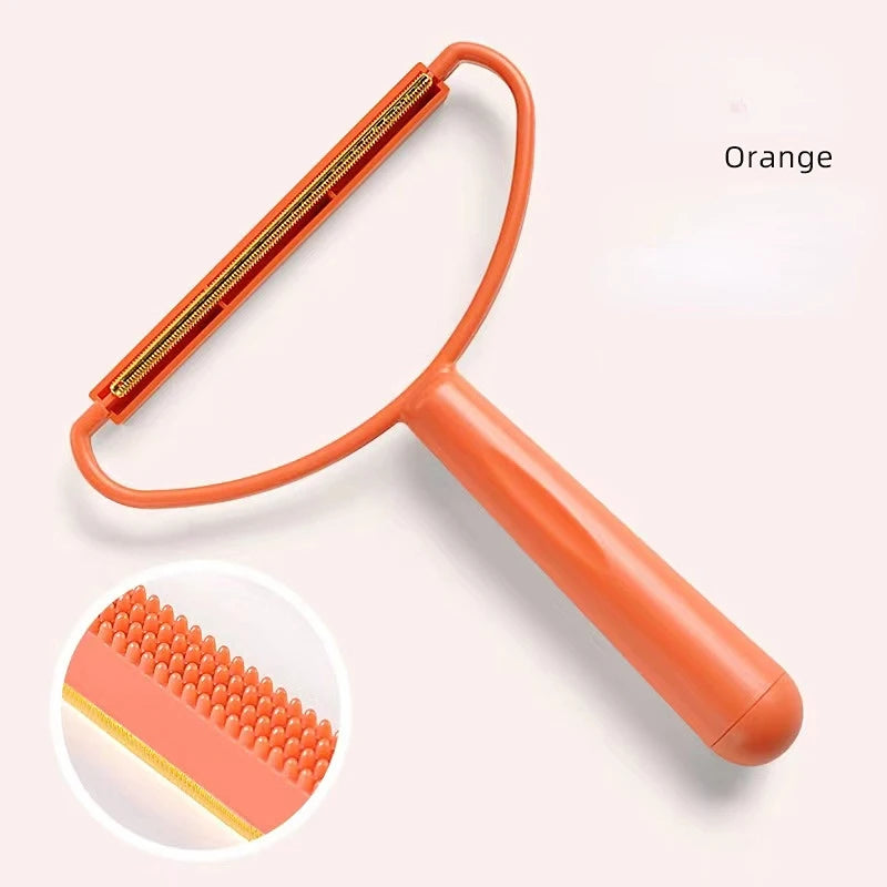 Pet Hair Remover Brush Portable Silicone Double Side Pet Hair Brush Sweater Cleaner Wool Coat Grooming Brush Tool Pet Products