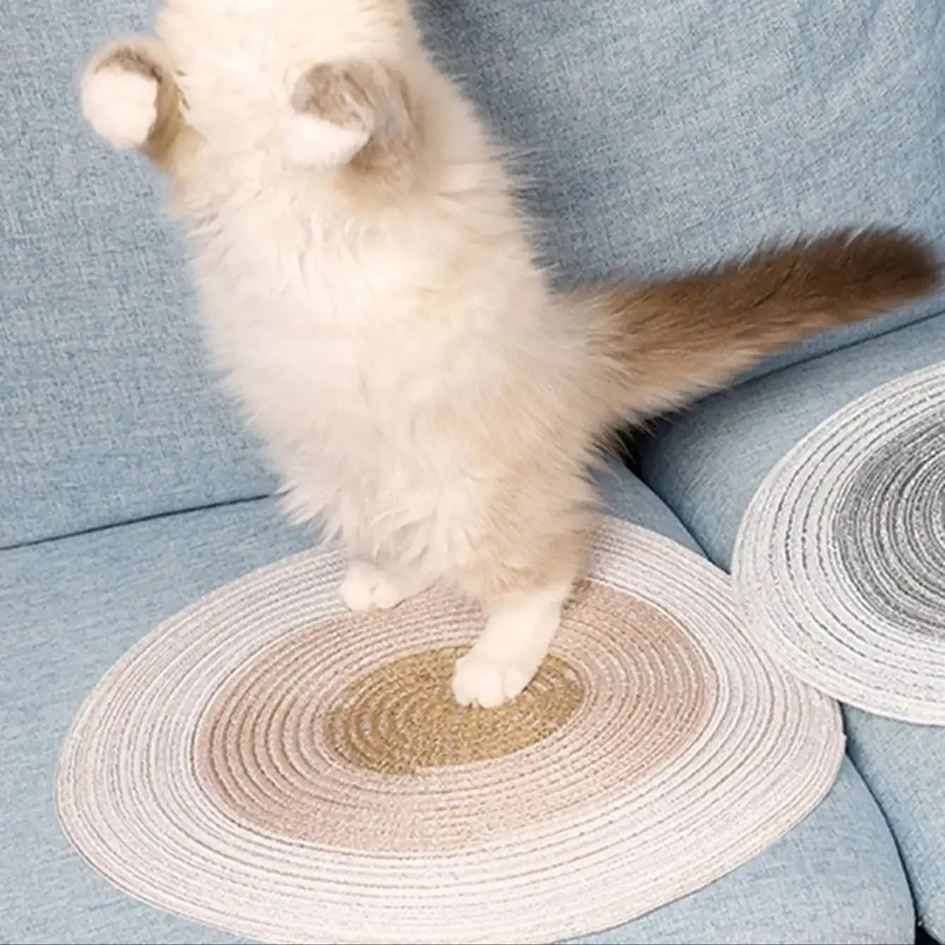 1pc-Round Cat Scratcher Pad Cats Scratching Board Grinding Claws  Pet Furniture Supplies