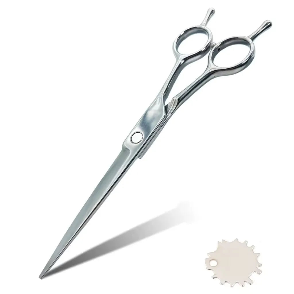 Pet Grooming Scissors   7inch Right and Left Hand Curved Scissors For Dog Grooming