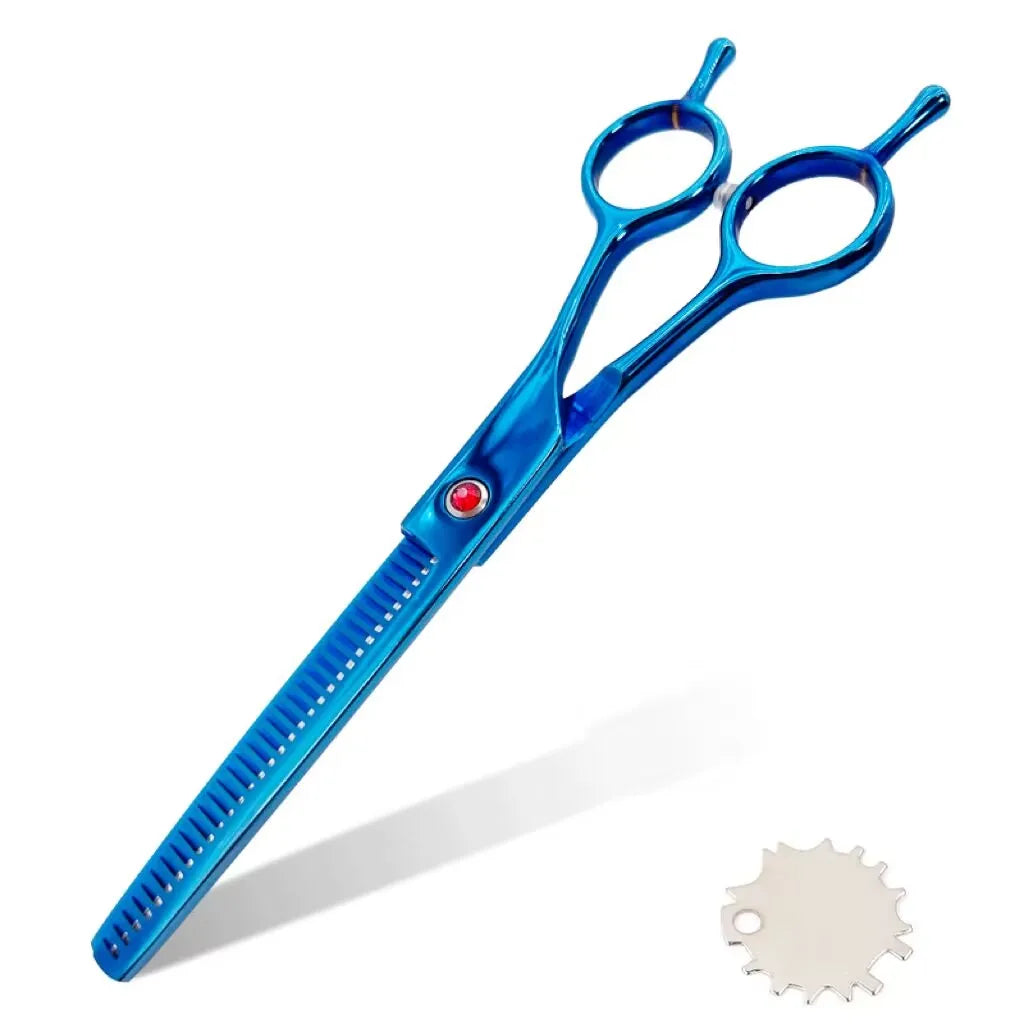 Pet Grooming Scissors   7inch Right and Left Hand Curved Scissors For Dog Grooming