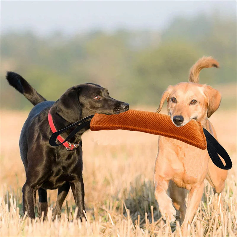 Durable Dog Bite Stick Creative Dog Tug Toy Non-slip Wear-resistant Pet Dog Training Cloth Sleeve Toy