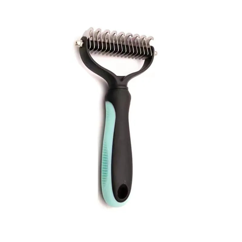 Pet Cat Hair Removal Comb Brush Dog Grooming Shedding Tools Puppy Hair Shedding Trimmer Pet Fur Trimming Dematting Deshedd Combs