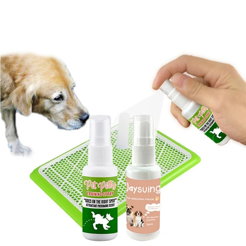 30ml Pet Dog Potty Training Aid Spray Potty Trainer Corrector Guide Pet To Pee At Fixed Spot Urinate Trainer For Dog Cat Puppy