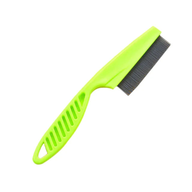 1pc Pet Hair Shedding Comb Stainless Steel Flea Comb for Cat Dog Pet Comfort Flea Hair Grooming Comb Dog Brush Grooming Tools